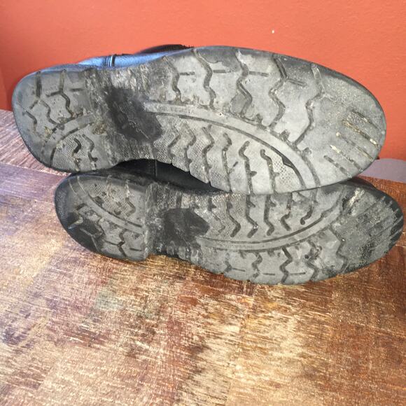 Red Wing Shoes 923 EH Soft Toe 6" Work Boot Mens Size 15 Black Leather Dynaforce - Picture 10 of 12